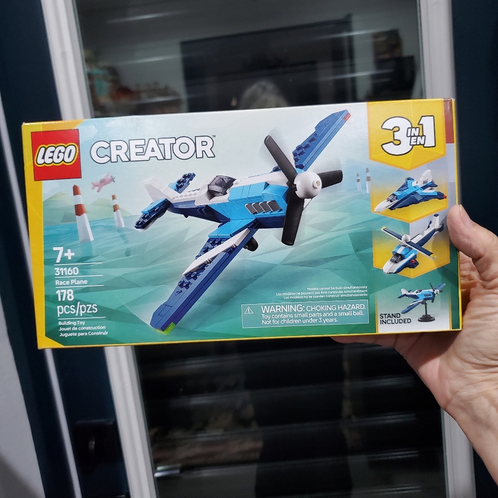 NIB LEGO #31160 Creator 3 in 1 Aircraft Race Plane Toy 178 Pieces - Picture 16 of 16